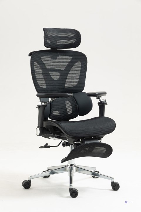 Activejet Fotel biurowy Ergonomiczny YK848 czarny