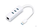 Karta sieciowa USB TP-Link UE330 z 3-portowym hubem USB 3.0