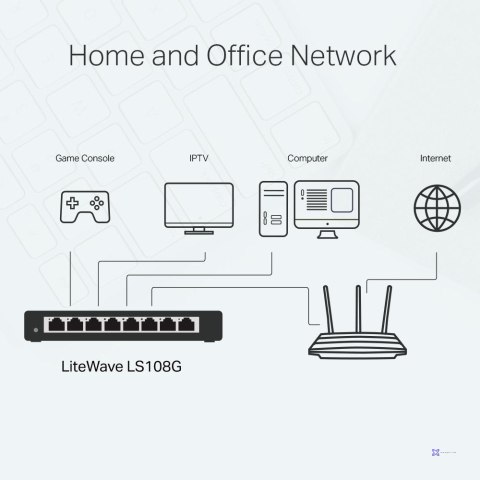 Switch TP-Link LiteWave LS108G