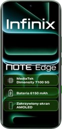 Telefon Infinix Note Edge 8/256GB Silk Green