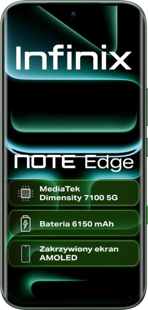 Telefon Infinix Note Edge 8/256GB Silk Green