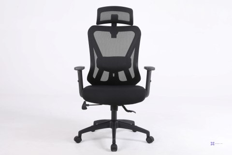 Ergonomiczny fotel biurowy ACTIVEJET T5 czarny (WYPRZEDAŻ)