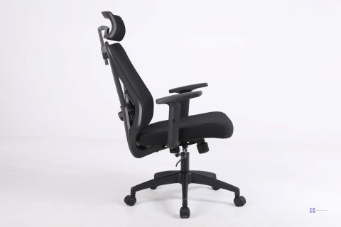 Ergonomiczny fotel biurowy ACTIVEJET T5 czarny (WYPRZEDAŻ)