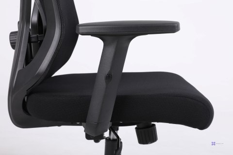 Ergonomiczny fotel biurowy ACTIVEJET T5 czarny (WYPRZEDAŻ)