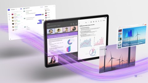 Lenovo Idea Tab 11 2.5K 11" 8/128GB WiFi Luna Grey (WYPRZEDAŻ)