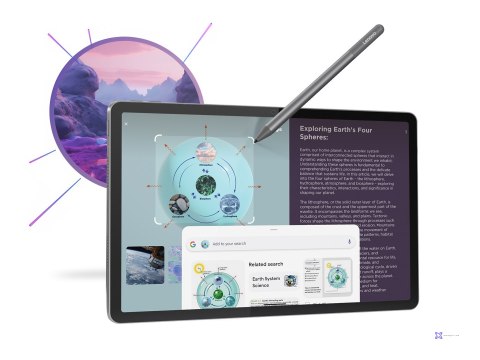 Lenovo Idea Tab 11 2.5K 11" 8/128GB WiFi Luna Grey (WYPRZEDAŻ)