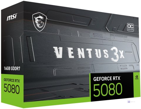 Karta graf. MSI RTX 5080 16G VENTUS 3X OC (OUTLET)