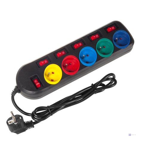 MACLEAN LISTWA ZASILAJĄCA 5 GNIAZD MCE204M