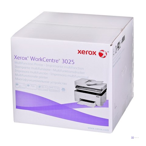 Urządzenie wielofunkcyjne Xerox WorkCentre 3025V_NI (laserowe; A4; Skaner płaski)