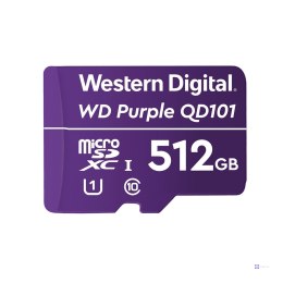 Karta pamięci WD Purple microSDXC WDD512G1P0C (512 GB; Class 10, Class U1)