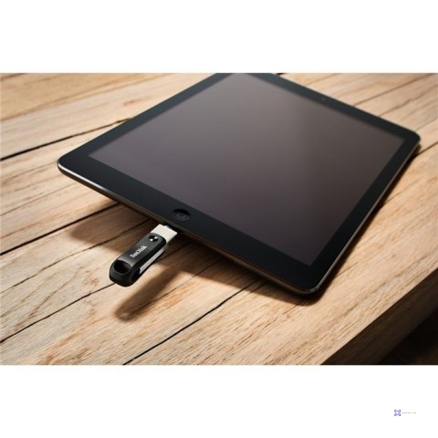 Pendrive SanDisk iXpand GO SDIX60N-256G-GN6NE (256GB; Lightning, USB 3.0; kolor srebrny)