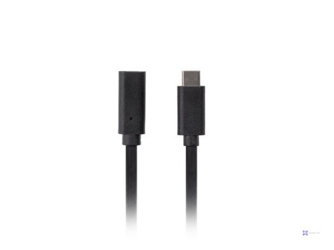 LANBERG PRZEDŁUŻACZ USB-C M/F 3.1 1.5M CZARNY