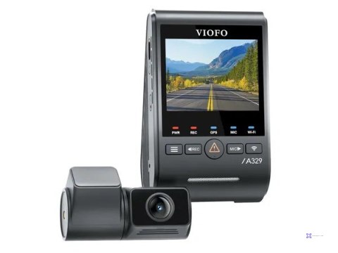 Wideorejestrator VIOFO A329S 2CH GPS