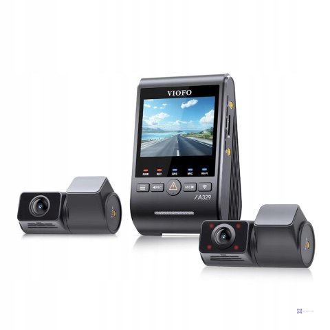 Wideorejestrator VIOFO A329S 3CH GPS