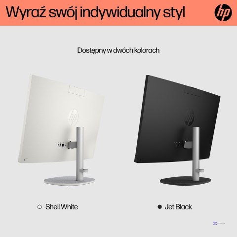 HP AIO 24-cr0184nw Ryzen 5 7520U 23.8"FHD IPS 250nits AG 16GB LPDDR5 SSD512 Radeon 610M Cam720p kB+Mouse NoOS Shell White 2Y