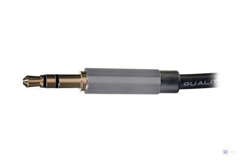 Kabel audio 3,5 mm męski na 2RCA męski 5m czarny