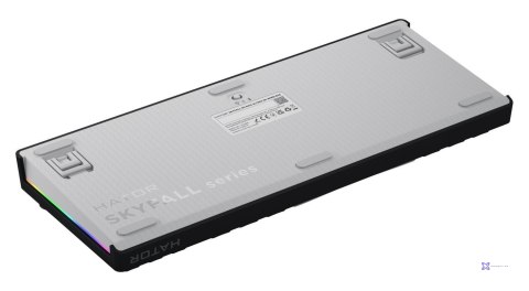 Klawiatura dla graczy Hator Skyfall 80 MAG ULTIMA 8K Wireless biało-czarna