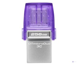 Pamięć USB Kingston Data Traveler MicroDuo 3C G3 256GB USB type A&C 3.2 Gen 1