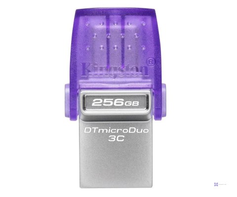 Pamięć USB Kingston Data Traveler MicroDuo 3C G3 256GB USB type A&C 3.2 Gen 1