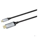 SAVIO KABEL USB-C - DISPLAYPORT 8K 2M 60HZ (DSC) CL-208