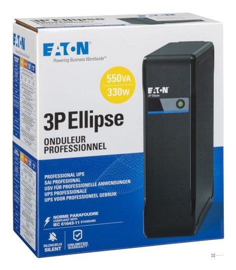 ZASILACZ UPS Eaton 3P Ellipse 550 DIN 3P550D