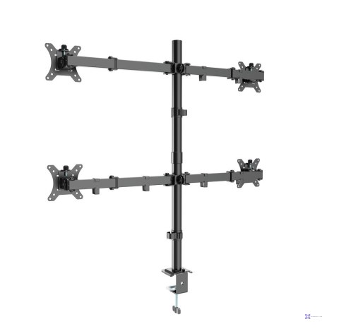 GEMBIRD BIURKOWE RAMIĘ/UCHWYT DLA CZTERECH MONITORÓW (REGULOWANE), 13"- 32"
