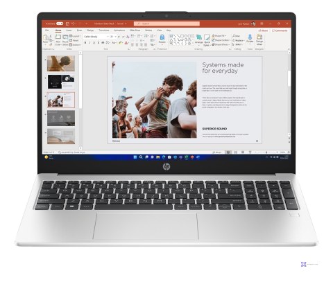 HP 250 G10 i5-1334U 15,6"FHD IPS AG 250nits 16GB DDR4 SSD512 Iris Xe Graphics Cam1080p 41Wh W11Pro 3Y OnSite Silver