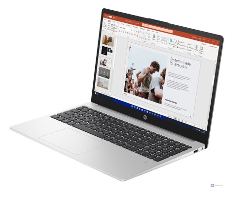 HP 250 G10 i5-1334U 15,6"FHD IPS AG 250nits 16GB DDR4 SSD512 Iris Xe Graphics Cam1080p 41Wh W11Pro 3Y OnSite Silver