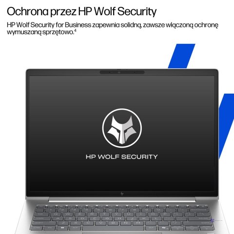 HP Elitebook 6 G1i Ultra 5 225H 16"WUXGA 300nits AG 16GB DDR5 5600 SSD512 Intel Arc Cam 5MP+IR 56Wh W11Pro Pike Silver 3Y OnSite