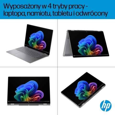 HP OmniBook X Flip 16-ar0016nw Ryzen AI 5 340 16.0"2K Touch OLED IPS 300nits AG 16GB LPDDR5X SSD1TB Radeon 840M Cam 5MPx + IR 68