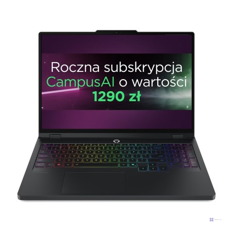Lenovo Legion Pro 5 16IAX10 Ultra 9 275HX 16" WQXGA OLED 500nits 165Hz Glossy 32GB DDR5 5600 SSD1TB GeForce RTX 5070 8GB LAN Cam
