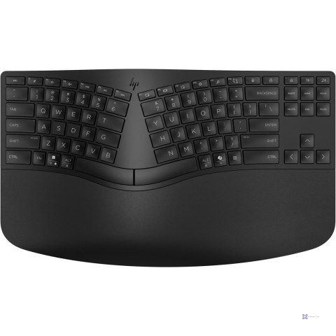 HP Klawiatura ergonomiczna bezprzewodowa + numeryczna 965 7E756AA czarna