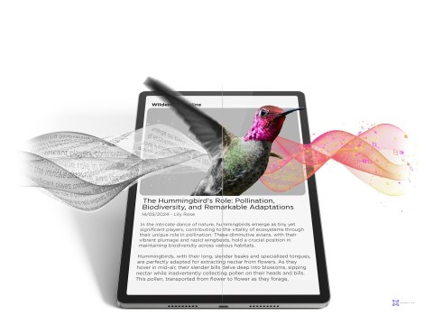 Lenovo Idea Tab Pro TB373FU MediaTek Dimensity 8300 12.7" 3K 400nits 144Hz 8/128GB ARM G615 MC5 WiFi + Pen Luna Grey
