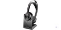 Słuchawki Poly Voyager Focus 2-M USB-C-C Headset USB-C/A Adapter Charging Stand No localization Retail Packaging