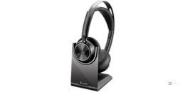 Słuchawki Poly Voyager Focus 2-M USB-C-C Headset USB-C/A Adapter Charging Stand No localization Retail Packaging