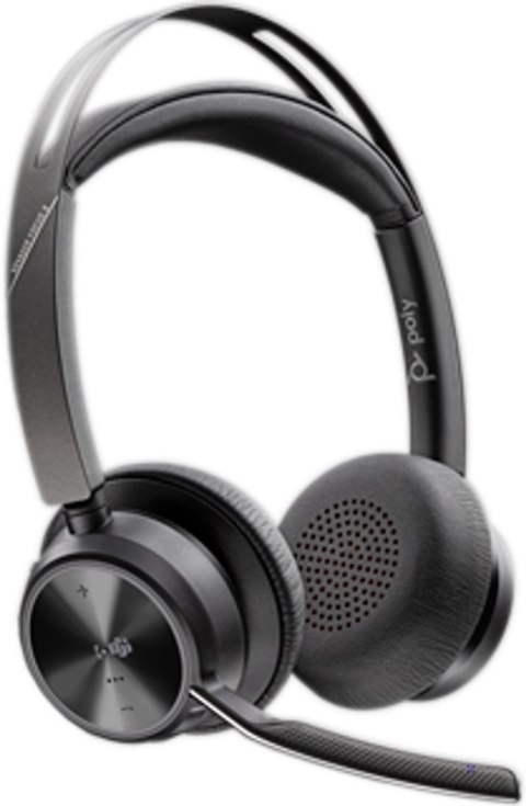 Słuchawki Poly Voyager Focus 2-M USB-C-C Headset USB-C/A Adapter Charging Stand No localization Retail Packaging