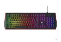 Klawiatura gamingowa Havit KB866L (czarno-czerwony)