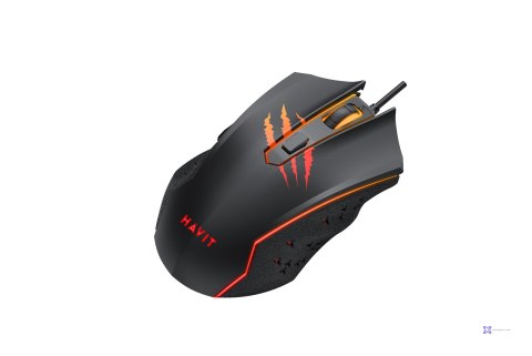Mysz gamingowa Havit MS1027 (czarny)
