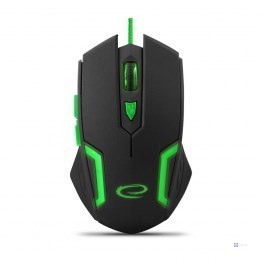Mysz komputerowa Esperanza Fighter EGM205G (optyczna; 2400 DPI; kolor czarny)
