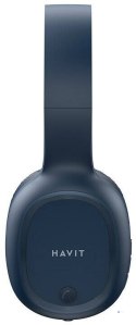 Słuchawki bezprzewodowe nauszne Havit H2590BT Pro (niebieski) (OUTLET)