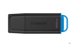 KINGSTON 128GB Portable USB 3.2 Gen 1 DataTraveler Exodia Black/Blue