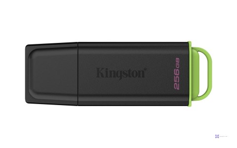KINGSTON 256GB Portable USB 3.2 Gen 1 DataTraveler Exodia Black/Green