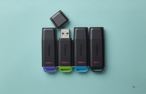KINGSTON 256GB Portable USB 3.2 Gen 1 DataTraveler Exodia Black/Green