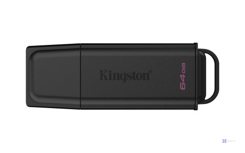 KINGSTON 64GB Portable USB 3.2 Gen 1 DataTraveler Exodia Black