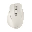 Mysz bezprzewodowa ASUS MD105 Wireless Mouse Milky White 2400DPI Dual-mode wireless 2.4 GHz and Bluetooth