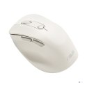 Mysz bezprzewodowa ASUS MD105 Wireless Mouse Milky White 2400DPI Dual-mode wireless 2.4 GHz and Bluetooth