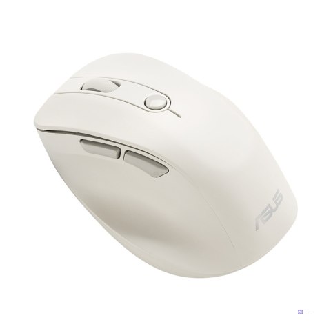 Mysz bezprzewodowa ASUS MD105 Wireless Mouse Milky White 2400DPI Dual-mode wireless 2.4 GHz and Bluetooth
