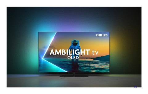 Telewizor Philips 55OLED810 OLED 55" 4K Ultra HD 120Hz Google TV Dolby Atmos Ambilight Szary
