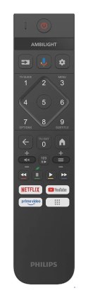 Telewizor Philips 55OLED810 OLED 55" 4K Ultra HD 120Hz Google TV Dolby Atmos Ambilight Szary