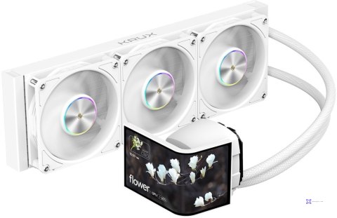 Chłodzenie wodne Krux HydroArc 360 White (KRXE011)